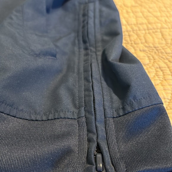 Nike MLB Boston Red Sox Windbreaker Mens L Navy Warm Up Jacket Side Zip - Picture 5 of 6